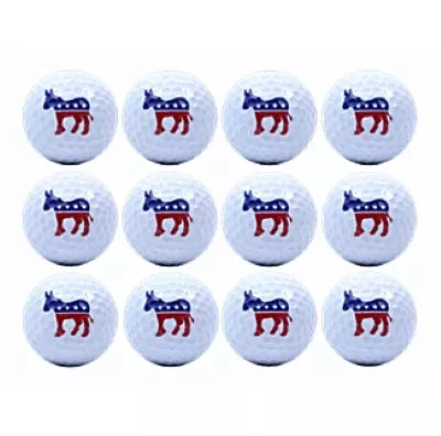 novelty-democratic-donkey-golf-balls Novelty Democratic Donkey Golf Balls