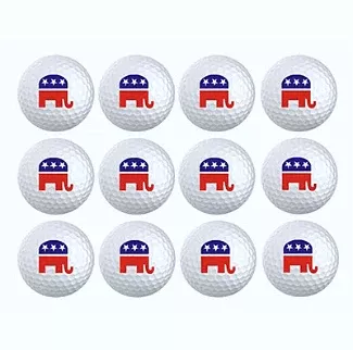 novelty-republican-elephant-golf-balls Novelty Republican Elephant Golf Balls