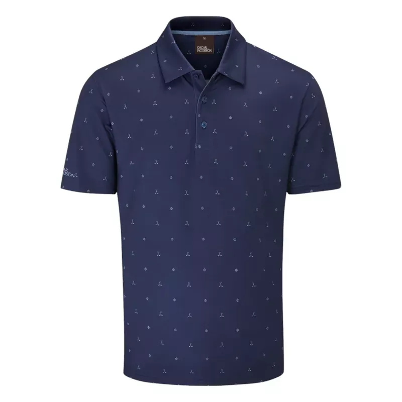 oscar-jacobson-burrows-golf-polo-shirt-ojts0294 Oscar Jacobson Burrows Golf Polo Shirt OJTS0294