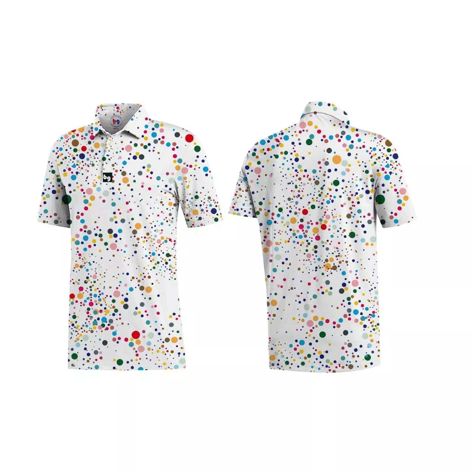 Paint Splatter Men's Polo
