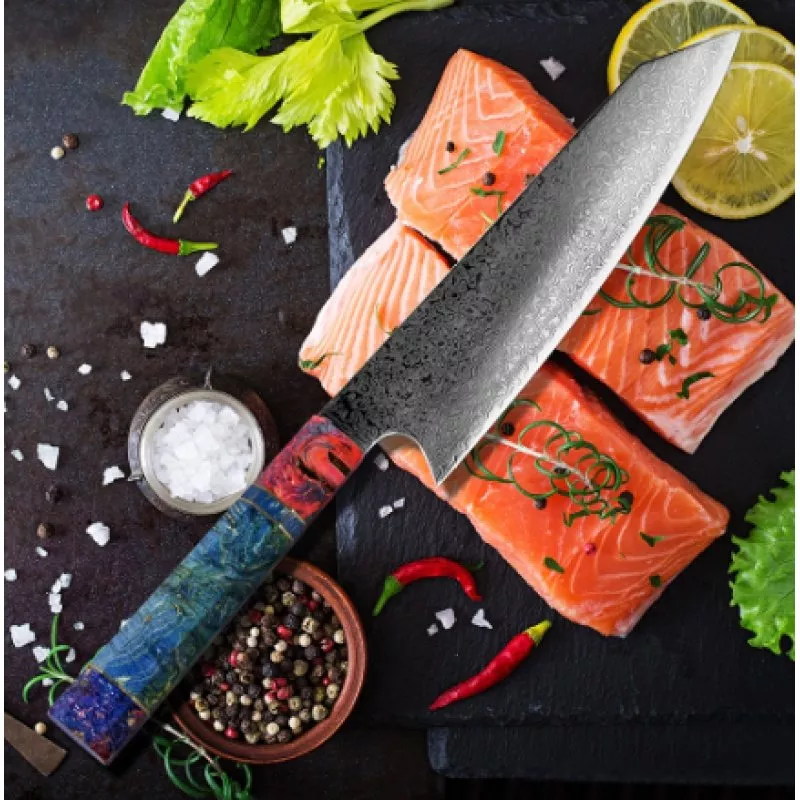 Pattern Kitchen Knife