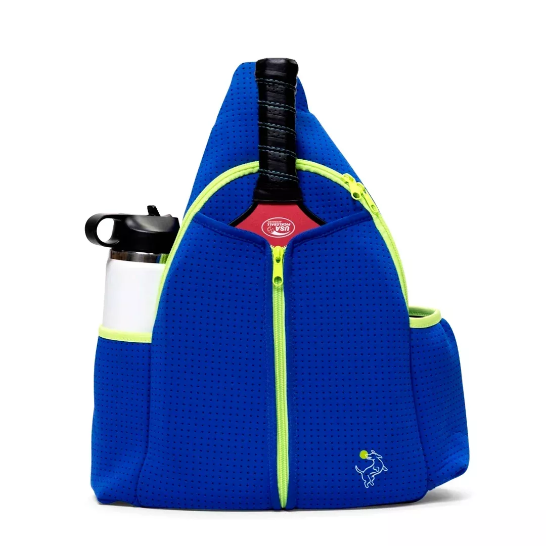 pickleball-sling-bag-royal-blue Pickleball Sling Bag - Royal Blue