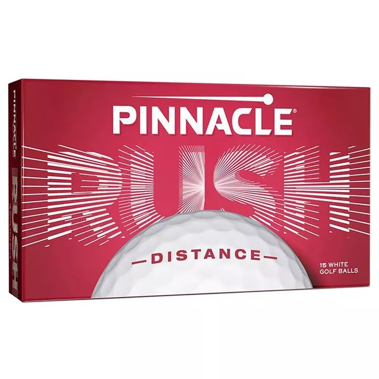 pinnacle-rush-15-pack-golf-balls-white Pinnacle Rush 15 Pack Golf Balls | White