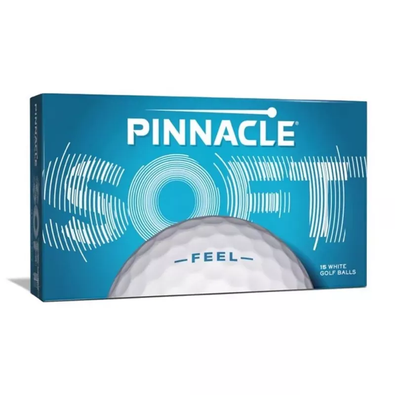 pinnacle-soft-15-pack-golf-balls-white Pinnacle Soft 15 Pack Golf Balls | White