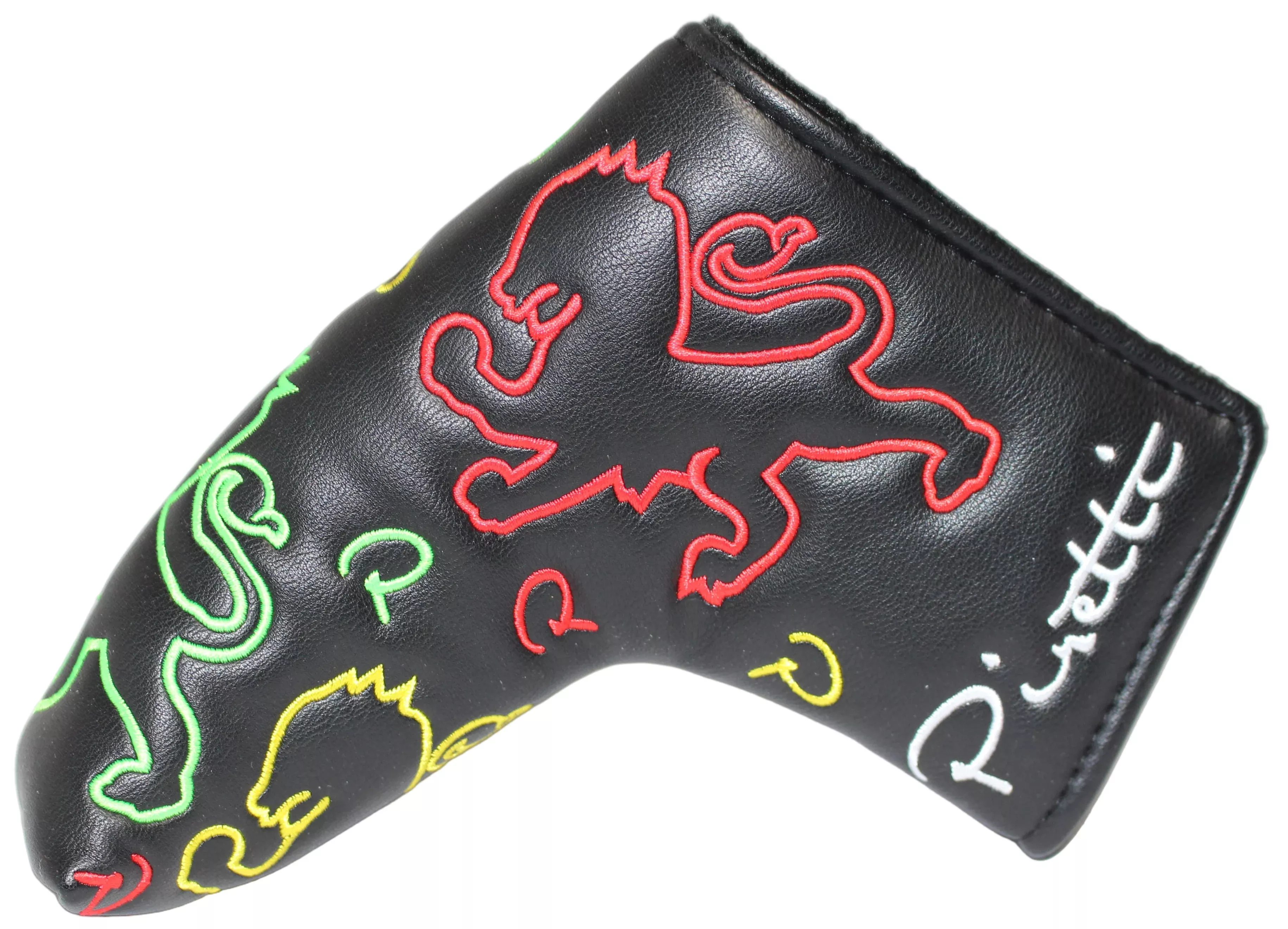 Piretti Limited Edition Tour Only "Rasta" Blade Putter Headcover