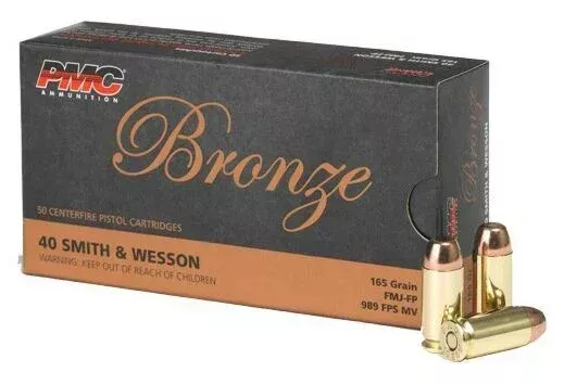 PMC Bronze .40 S&W Full Metal Jacket