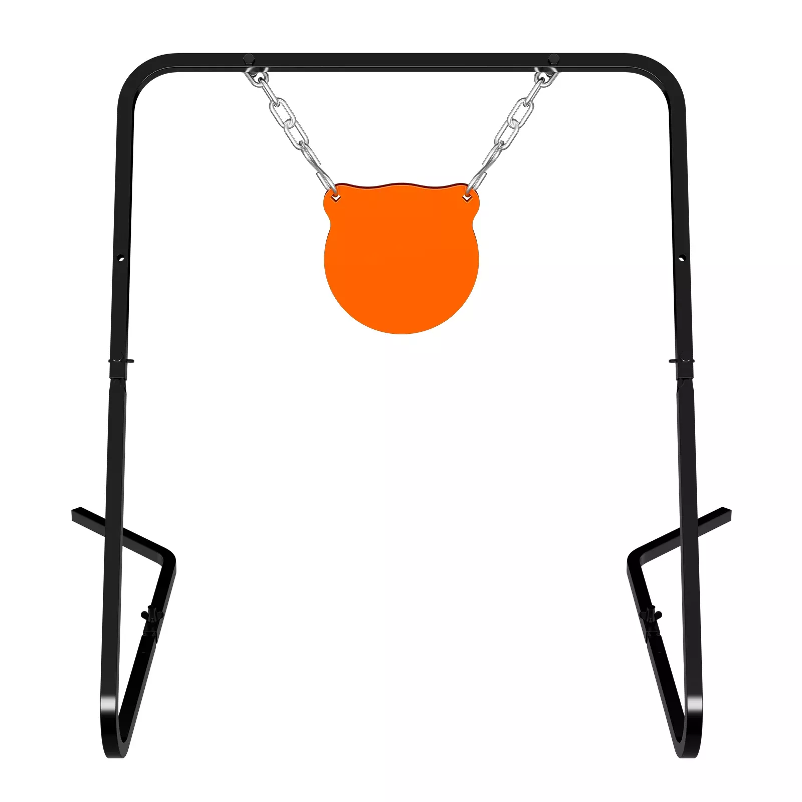 Portable Target Stand + Mounting Kit +3/8" Thick 8" Gong