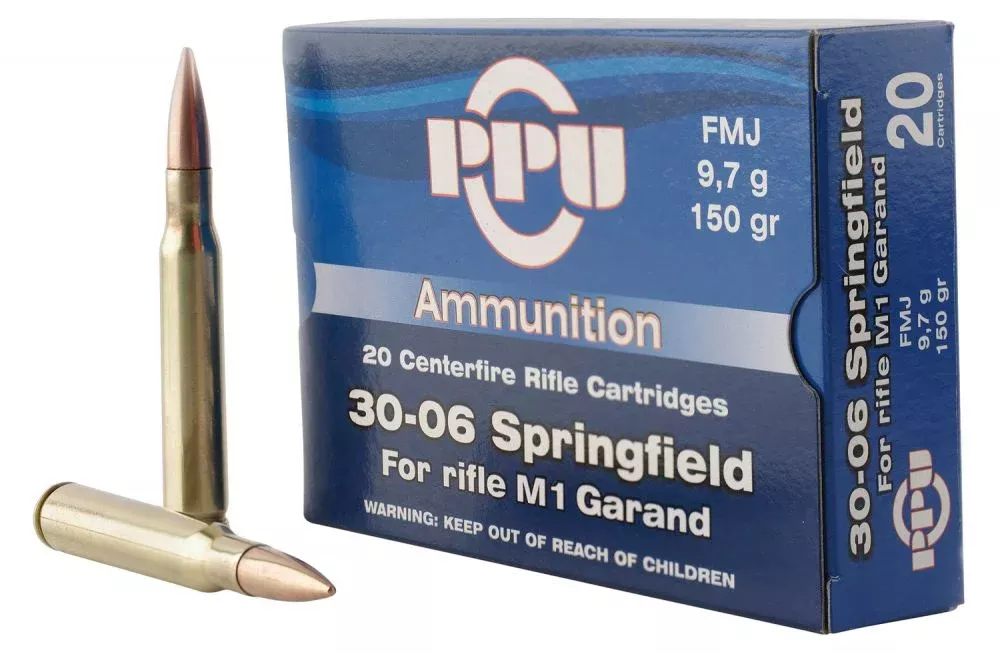 ppu-30-06-springfield-full-metal-jacket PPU .30-06 Springfield Full Metal Jacket