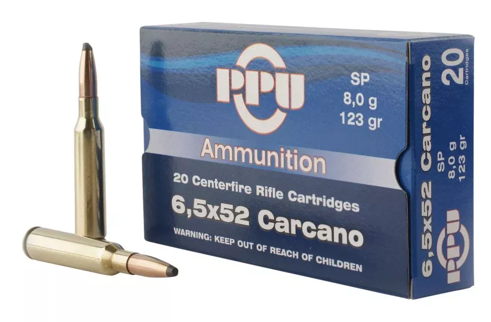 ppu-6-5x52mmr-soft-point PPU 6.5x52mmR Soft Point