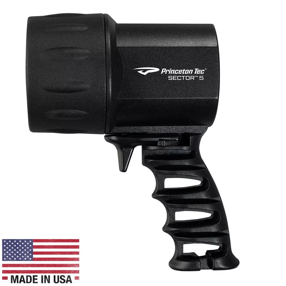 princeton-tec-sector-5-spotlight-black Princeton Tec Sector 5 Spotlight - Black