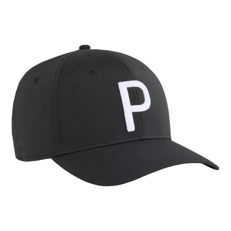 puma-heritage-tech-p-snapback-golf-cap-026328 Puma Heritage Tech P Snapback Golf Cap 026328