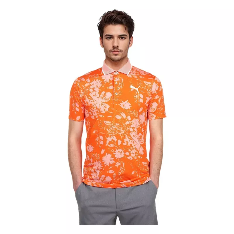 Puma MATTR Rose Golf Polo Shirt 628829
