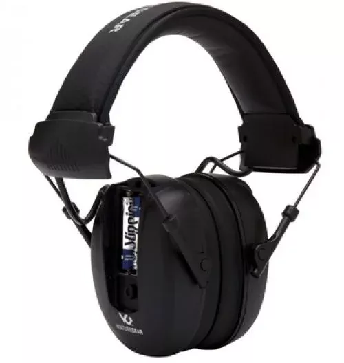 pyramex-clandestine-electronic-earmuff-black Pyramex Clandestine Electronic Earmuff Black
