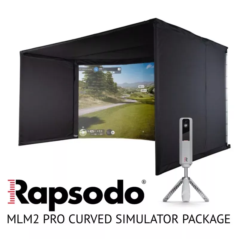 rapsodo-mlm2-pro-curved-golf-simulator-package Rapsodo MLM2 Pro Curved Golf Simulator Package