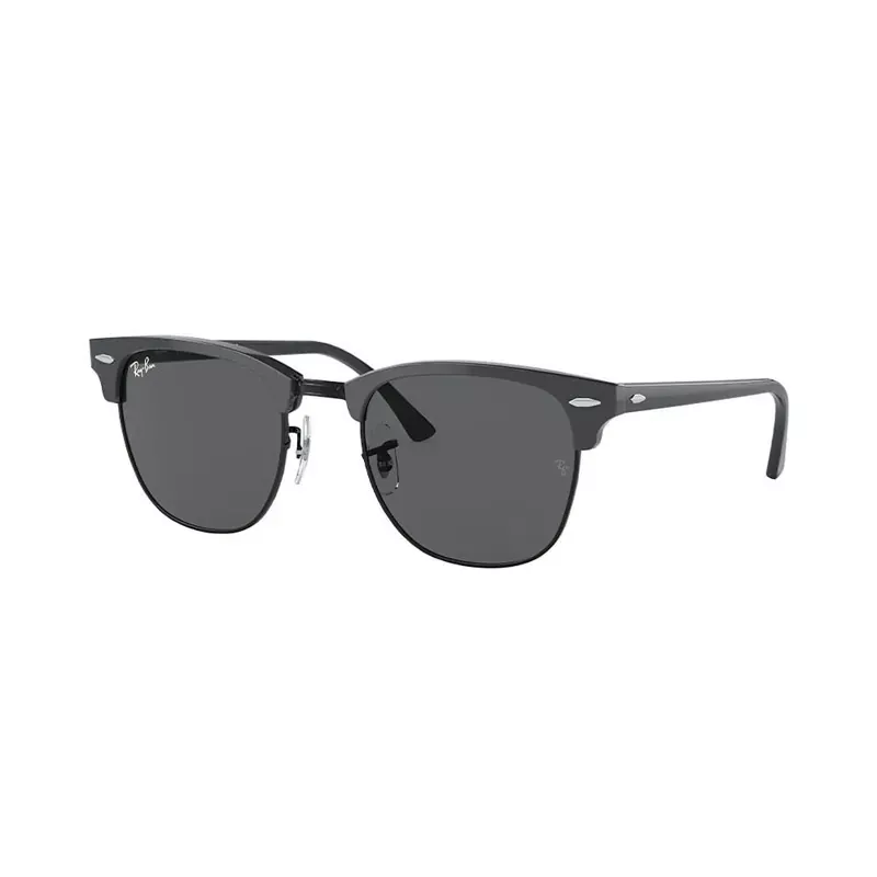 ray-ban-clubmaster-grey-on-black-dark-grey Ray-Ban Clubmaster – Grey On Black/Dark Grey