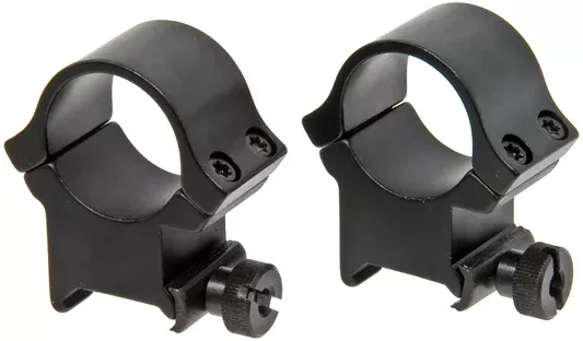 Redfield High 4-Hole Rings Aluminum Matte Black