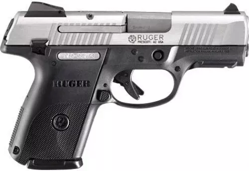 ruger-sr9-compact-9mm-stainless-silver-pistol Ruger SR9 Compact 9mm Stainless/Silver Pistol