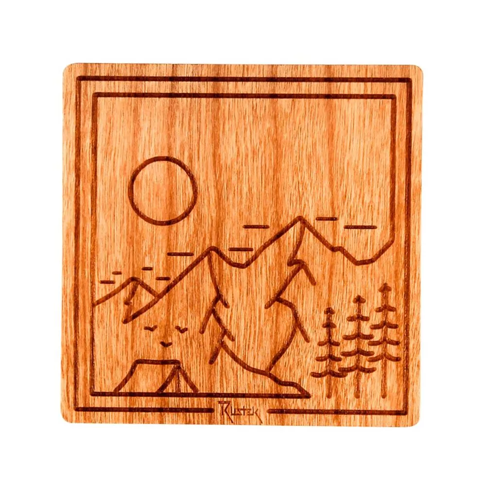 rustek-base-camp-square-wood-sticker Rustek Base Camp Square Wood Sticker