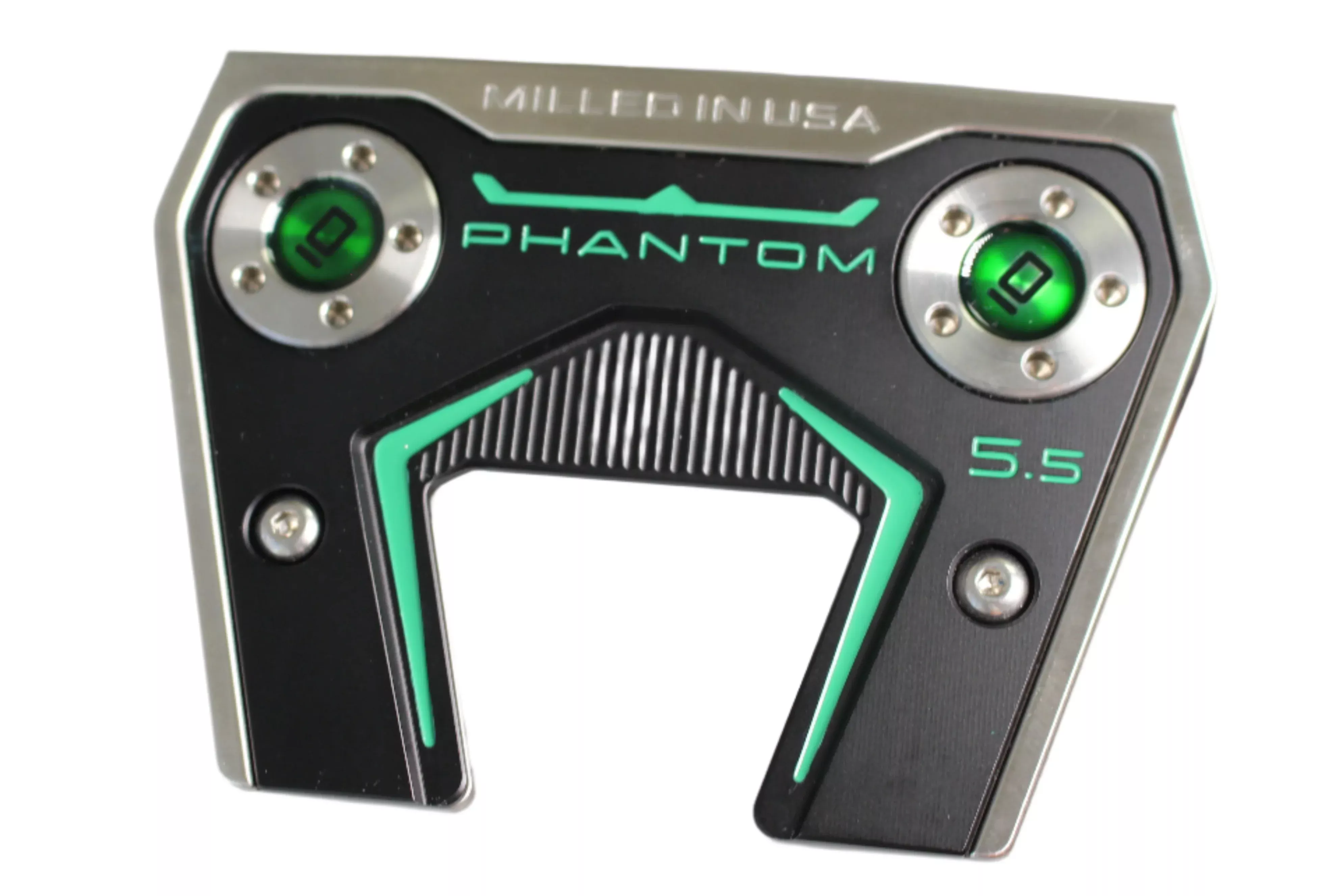 scotty-cameron-custom-shop-2024-phantom-5-5-putter-green-accents Scotty Cameron Custom Shop 2024 Phantom 5.5 Putter - Green Accents
