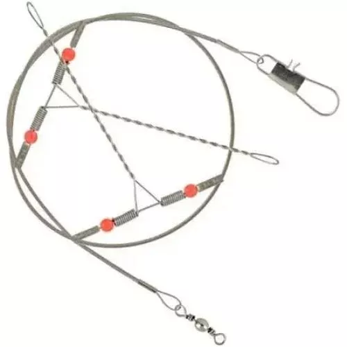 sea-striker-twisted-arm-double-drop-wire-rig Sea Striker Twisted Arm Double Drop Wire Rig