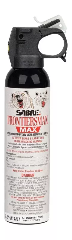 sec-fbadx-07-bear-cougar-spray SEC FBADX-07 Bear/Cougar Spray