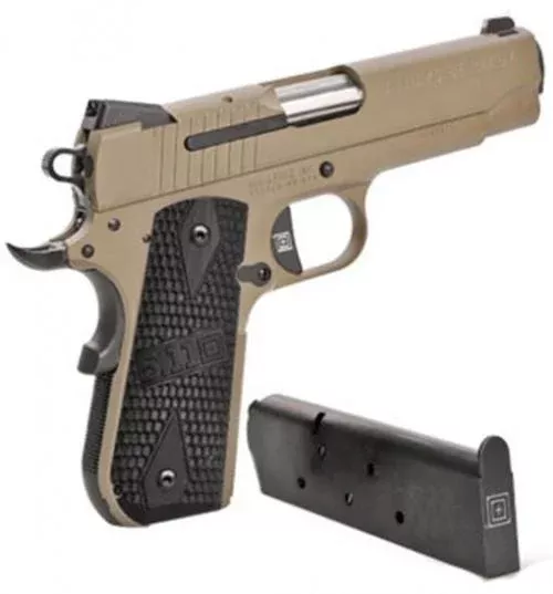 sig-sauer-1911-5-11-edition-45-acp-flat-dark-earth-1911 SIG Sauer 1911 5.11 Edition .45 ACP Flat Dark Earth 1911