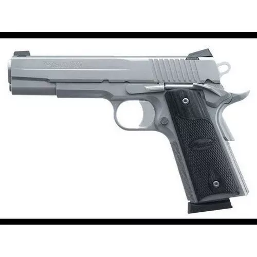 sig-sauer-1911-full-size-45-acp-stainless-silver-pistol Sig Sauer 1911 Full Size .45 ACP Stainless/Silver Pistol