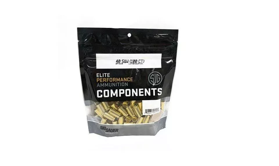 sig-sauer-component-brass-40-s-w-100-ct Sig Sauer Component Brass .40 S&W 100 Ct