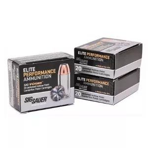 Sig Sauer Elite Performance 40 S&W 165gr. JHP Ammunition 20 Round Box