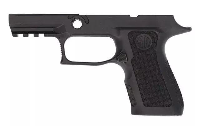 Sig Sauer LXG Grip Module Laser Engraved P320-Compact 9/40/357 Black