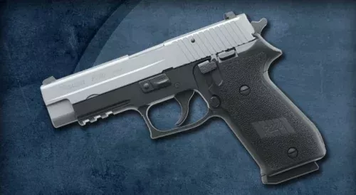 sig-sauer-p220-45-acp-two-tone-stainless-silver-pistol SIG Sauer P220 .45 ACP Two-Tone Stainless/Silver Pistol
