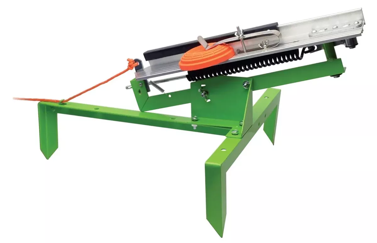 sme-smefct-clay-target-thrower-green-spring-loaded-cocking-single SME SMEFCT Clay Target Thrower Green Spring Loaded Cocking Single