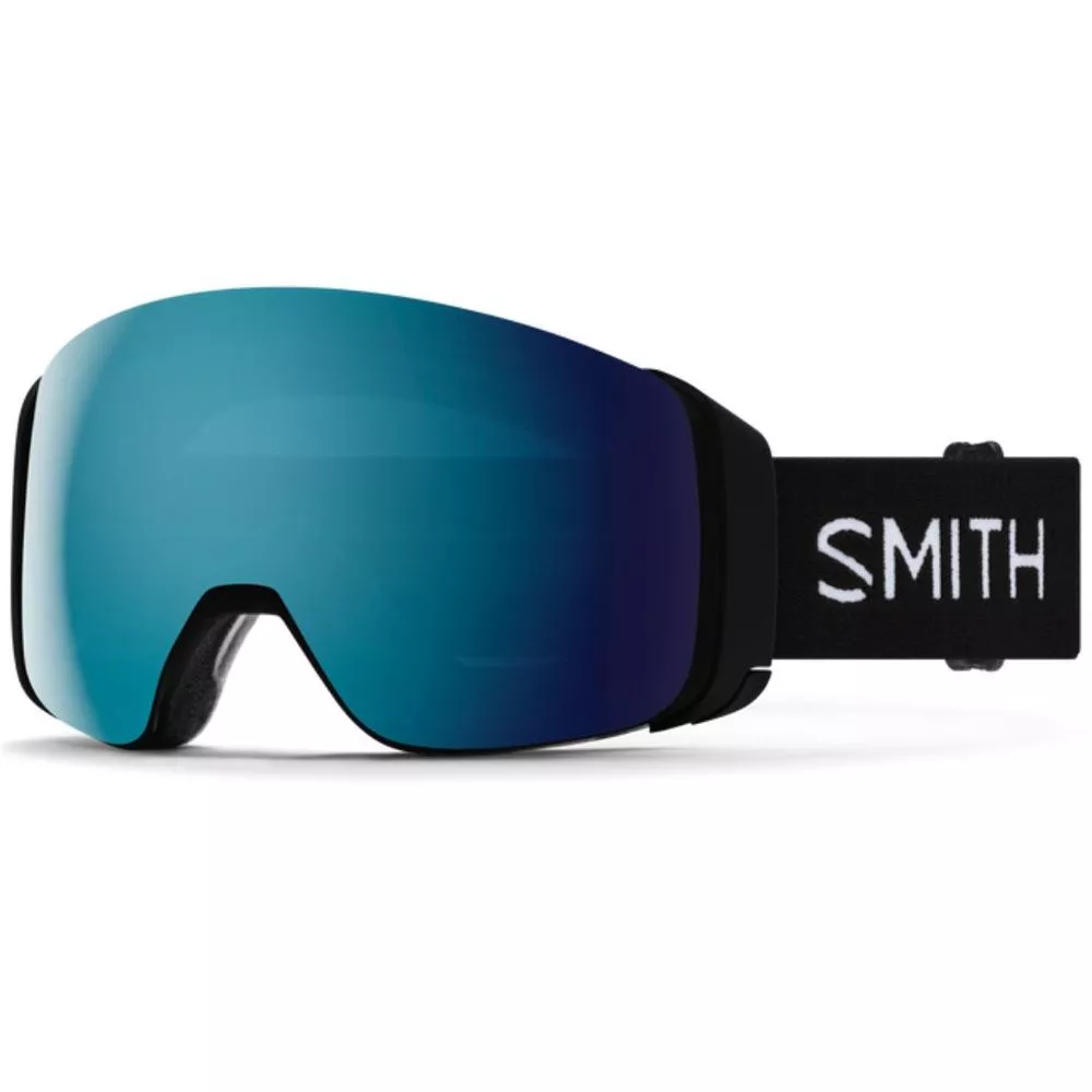smith-4d-mag-snow-goggles-black-sun-blue Smith 4D Mag Snow Goggles - Black + Sun Blue