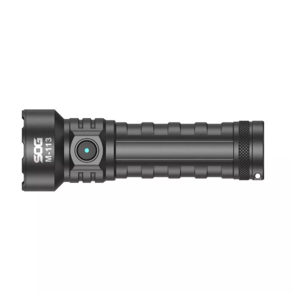 SOG M-113 Black Aluminum Flashlight