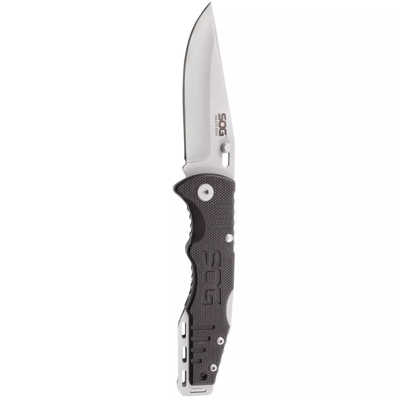 SOG Salute Mini- Bead Blast G10 Handle3.1" Folding Knife