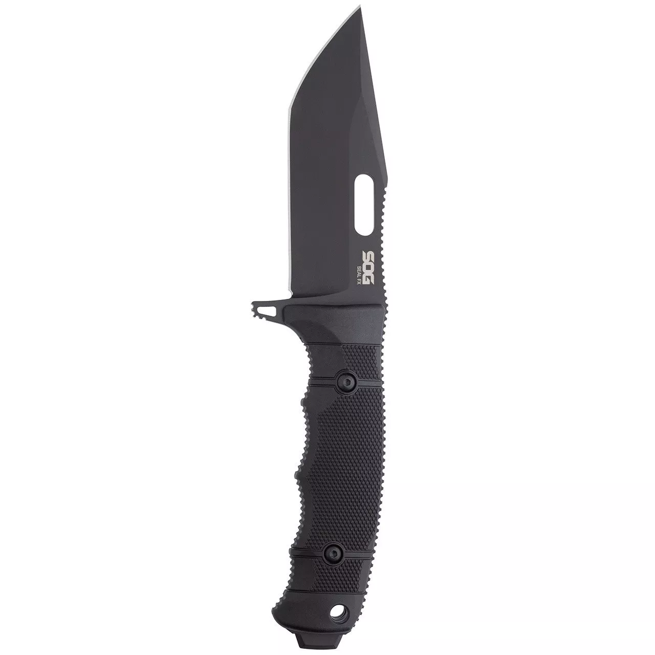 SOG SEAL FX Tanto 4.3" Fixed Blade Knife (Black)