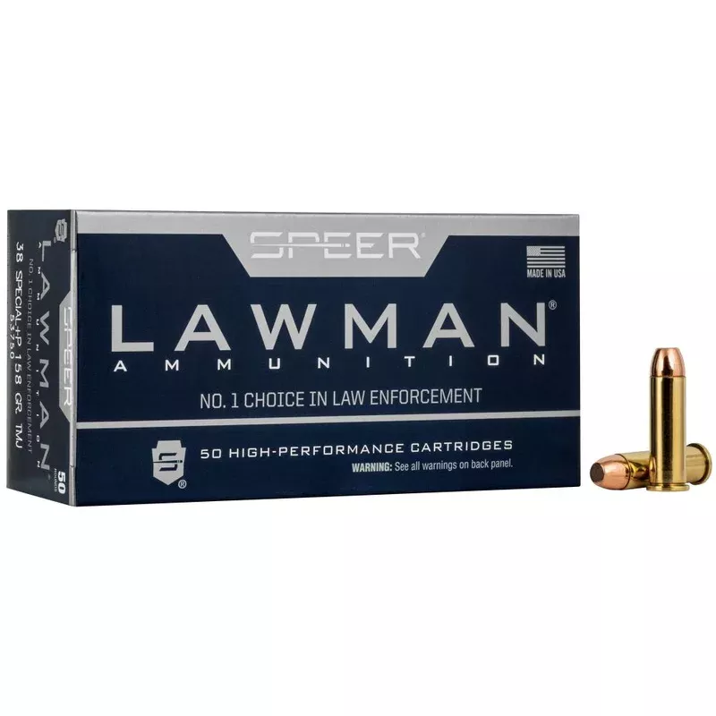 Speer Lawman .38 Special Total Metal Jacket