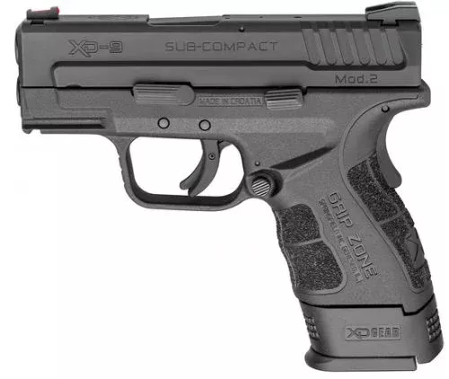 Springfield Armory XD Mod2 Sub Compact 9mm Black Pistol