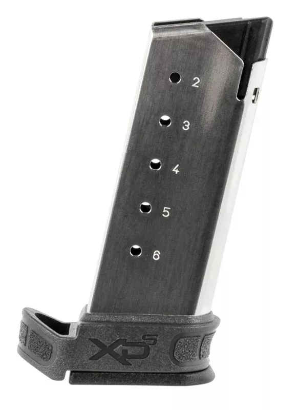 springfield-armory-xd-s-mod-2-extended-6rd-magazine-gray Springfield Armory XD-S Mod.2 Extended 6rd Magazine Gray