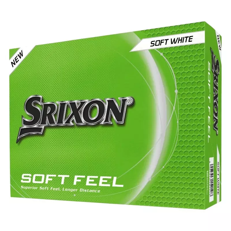 srixon-2026-soft-feel-golf-balls-white Srixon 2026 Soft Feel Golf Balls | White