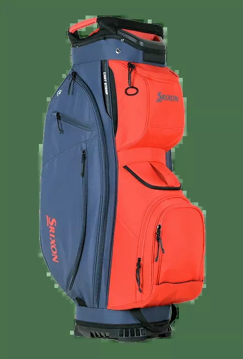 Srixon Premium Cart Bag – Slate / Red
