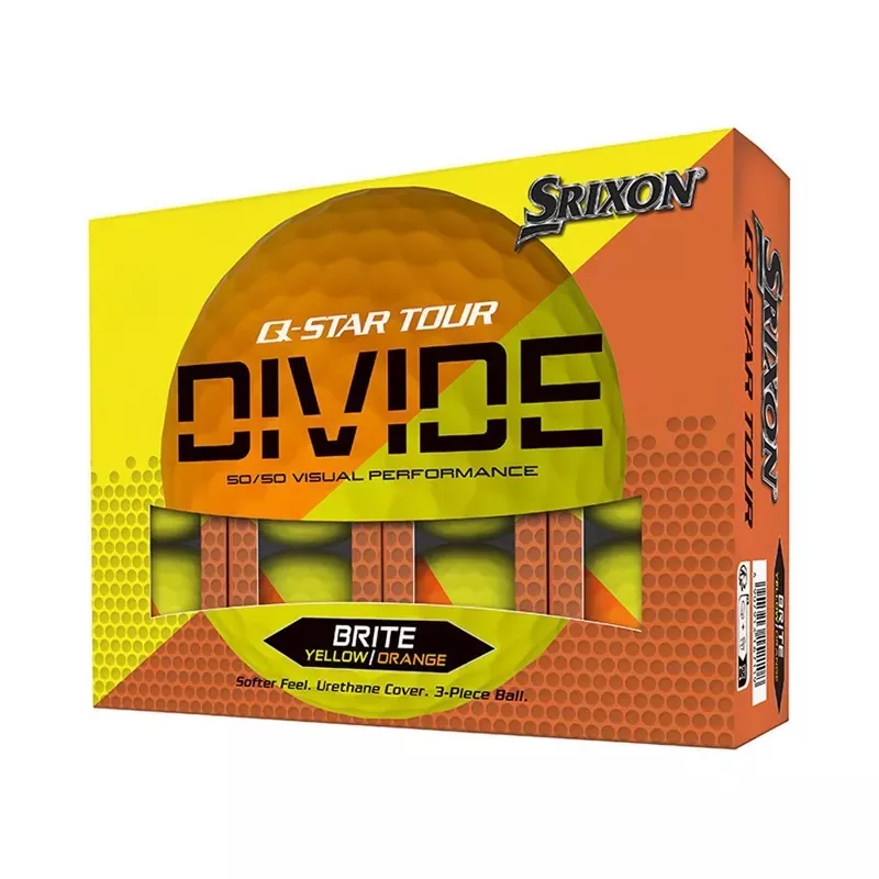 srixon-q-star-tour-divide-golf-balls-orange-2024 Srixon Q-Star Tour Divide Golf Balls – Orange – 2024
