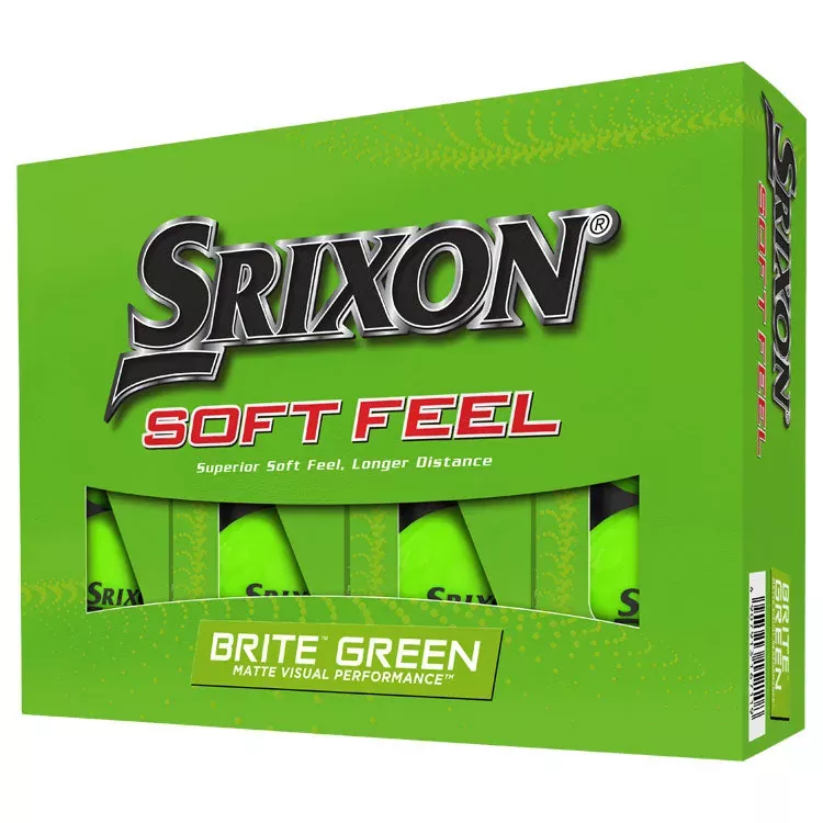 srixon-soft-feel-brite-golf-balls-green Srixon Soft Feel Brite Golf Balls | Green