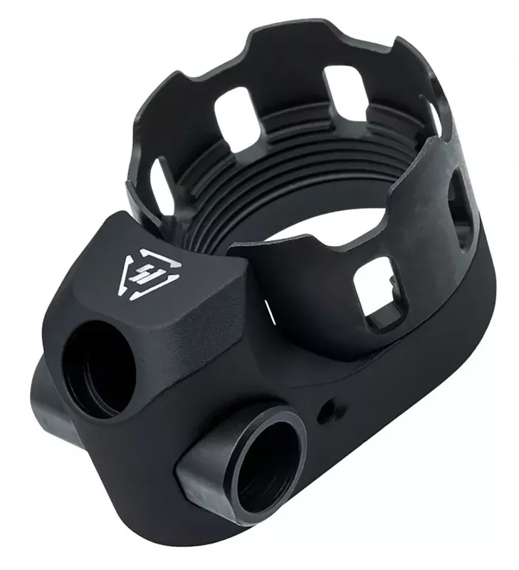 strike-industries-tribus-enhanced-castle-nut-end-plate-enhanced-black Strike Industries TRIBUS Enhanced Castle Nut & End Plate Enhanced Black