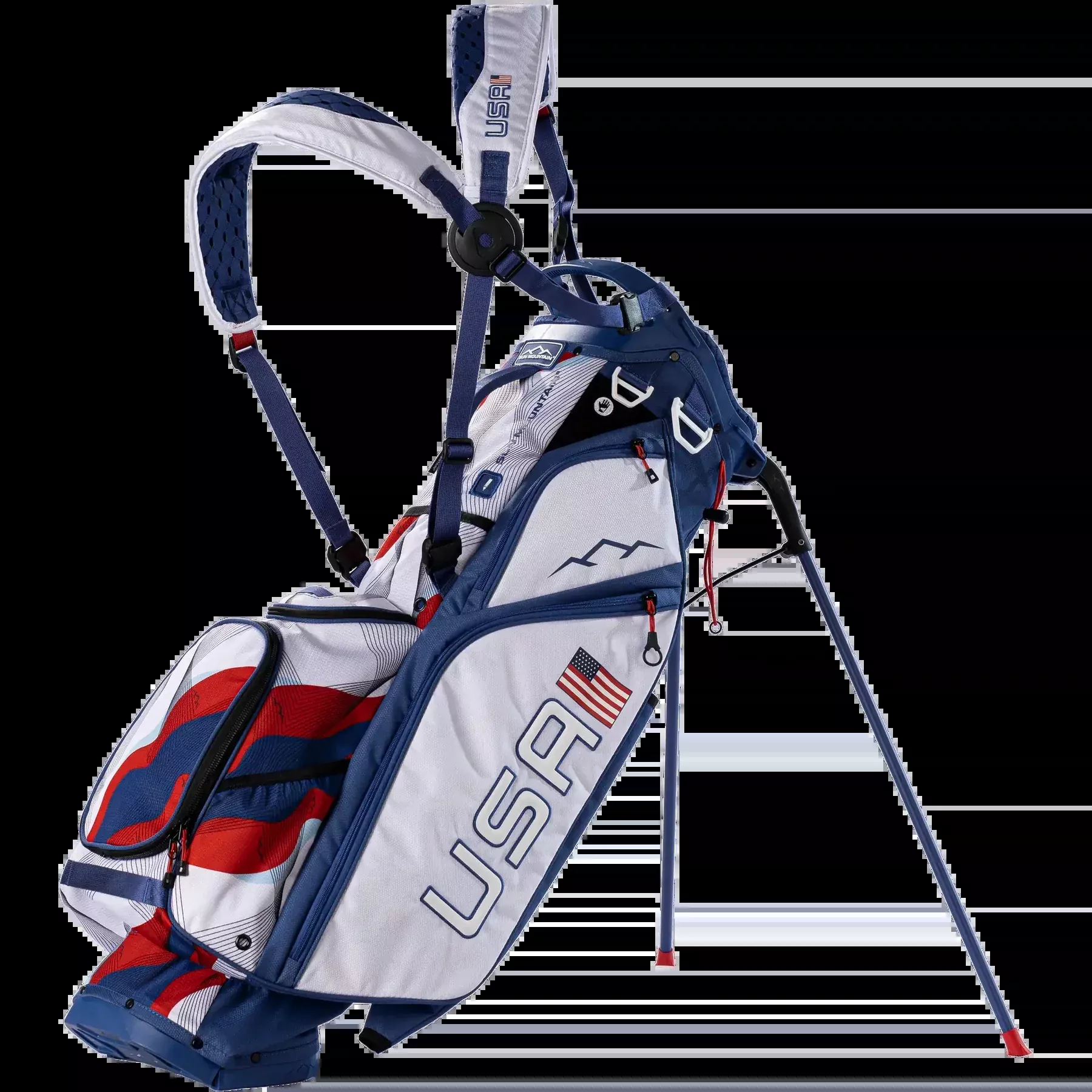 Sun Mountain Limited Edition USA Eclipse E-3.5 14-Way Stand Bag