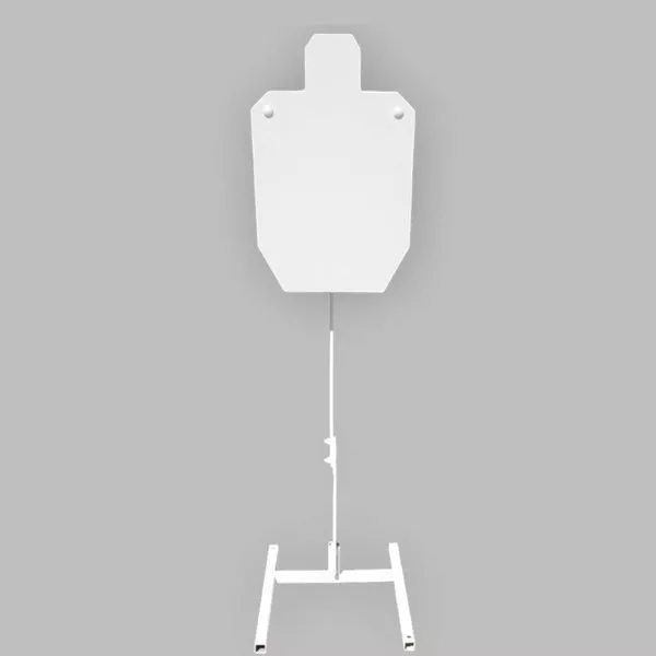 tac-ipsc-target-with-armor-plate-post-tube-base TAC IPSC Target with Armor Plate Post and Tube Base