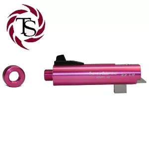 Tactical Solutions Trail-Lite 4″ Pink Threaded Barrel
