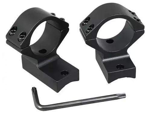 Talley 8400 1 inch Medium Scope Rings Black
