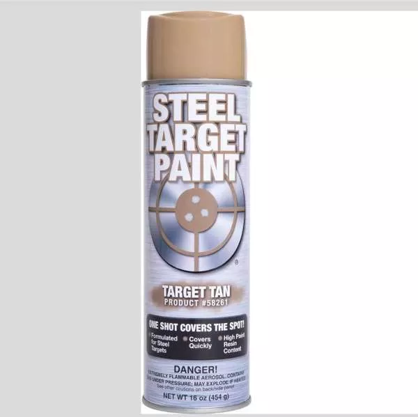 Tan Steel Target Paint