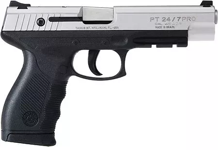 taurus-pt1911-longslide-45-acp-stainless-semi-automatic-pistol Taurus PT1911 Longslide .45 ACP Stainless Semi-Automatic Pistol